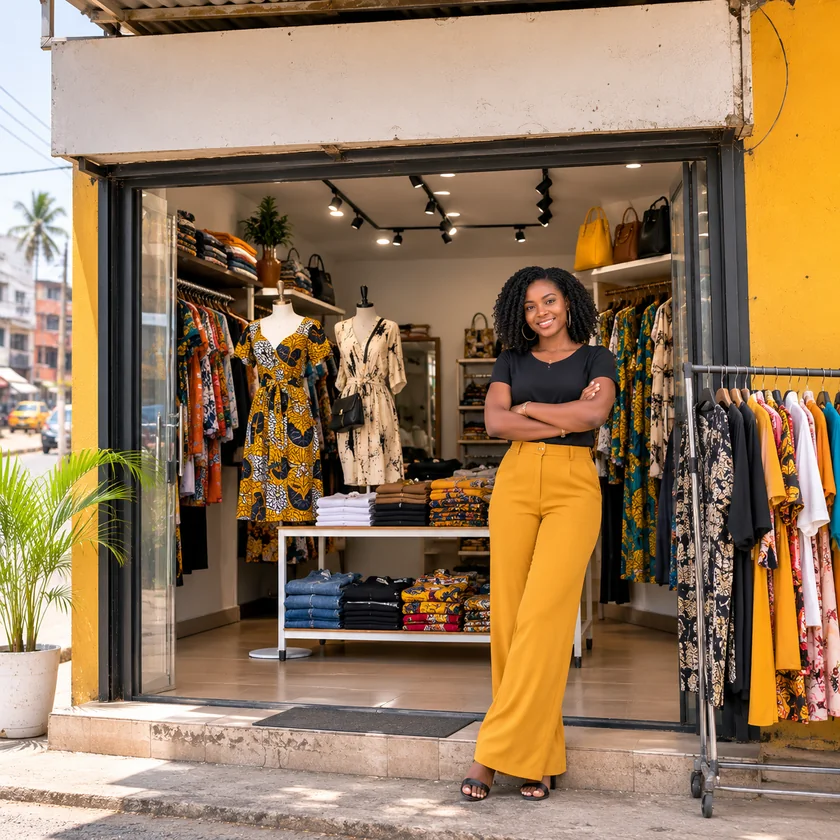 Mboa Creations before its SmartBiz transformation
